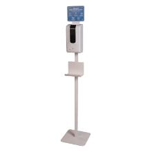 Dispenser H&aring;nddesinfektion med Stander/Drypbakke Hvid Ber&oslash;ringsfri til 1200ml product photo