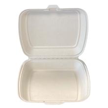Tray 1-compartment 230x205x67.5 mm with lid Bagasse Beige product photo