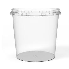 Plastic cup Handy-Safe 1170 ml &Oslash;132xH128 mm PP Clear product photo