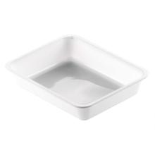 Tray 1-compartment 1200 ml 225x175x43 mm CPET white product photo