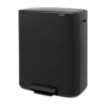 Pedal bin Brabantia BO 2x30 liters Matt Black product photo