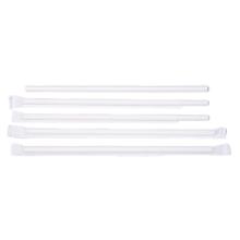 Straws &Oslash;8x230 mm without kinks single packed Biodegradable Paper White product photo