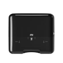 Towel dispenser Tork Singlefold/C-fold H3 Mini Plastic Black product photo