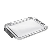 Aluminum lid preformed 229x180 mm for aluminum trays 1/2/3 compartments product photo