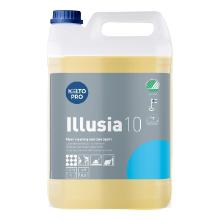 Vaskepleje uden voks Kiilto Illusia 10 Svanem&aelig;rket uden farve/parfume 5 ltr product photo