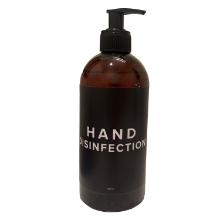 H&aring;nddesinfektion gel 85% ethanol med glycerin eksklusiv flaske med pumpe 500 ml product photo