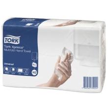 Towel sheet Tork Universal H2 Z-Fold 2-layer L23.4xW21.3xD7.8cm Mix FSC White product photo