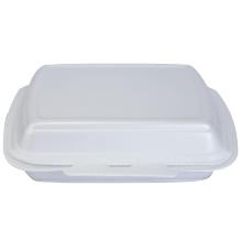 Thermal tray 1 compartment 247x198x75 mm Hinged lid XPS White HP 4/1 TT product photo