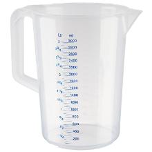 Measuring jug 3 liters with handle &Oslash;170xH235 mm Polypropylene product photo