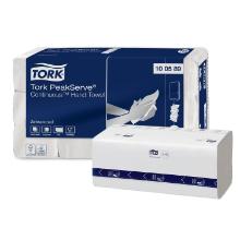H&aring;ndkl&aelig;deark Tork Advanced H5 Interfold 1-lag L22.5xB20.1xD8.4cm Nyfiber Hvid product photo
