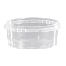 Plastb&aelig;ger 400 ml &Oslash;122 mm Rund PP Klar product photo