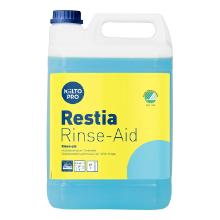 Machine wash rinse Kiilto Restia Rinse-aid Swan-labelled soft water 5 ltr Blue product photo