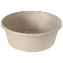 Bowl round 600 ml &Oslash;15x6 cm Brown Bagasse natural FF product photo