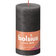 Block light &Oslash;68x130 mm Burning time 60 hours Rustic Anthracite Grey product photo