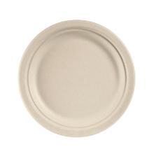 Tallerken rund 22 cm Bagasse FF natur brun product photo