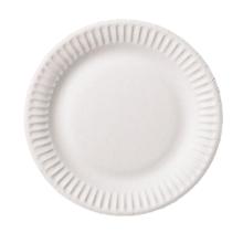 Cardboard plate &Oslash;15 cm FSC Biodegradable White product photo