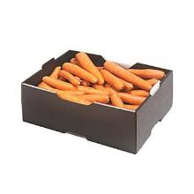 Cardboard box 377x284x151 mm fruit and vegetable box Black product photo