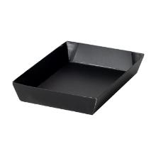 Sushiboks L150xB105xH25mm XS Pap/PP Sort/Hvid product photo