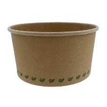 Salatsk&aring;l Catersource rund 1000 ml &Oslash;150x78 mm brun karton/biocoating product photo