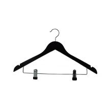 Hanger with clip Wood 45 cm Black product photo