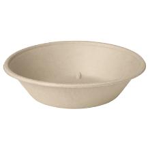 Bowl round 800 ml &Oslash;194x48 mm Brown Bagasse FF natural product photo