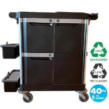 Reng&oslash;ringsvogn Nordic Recycle trolley 2.0 Str. M halvd&oslash;r + held&oslash;r product photo