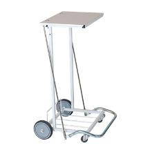 Affaldsstativ 110 ltr med Pedal/L&aring;g Hvid product photo