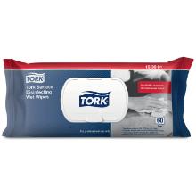 Disinfection Napkin Tork Surface Wet Wipes 21x17.5 cm 60 pcs product photo