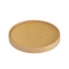 Papl&aring;g rund &Oslash;150x17mm til salatsk&aring;l 500 ml og 700 ml Biopak Brun Kraft/PLA product photo
