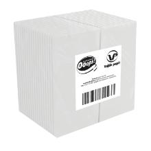 Serviet Ooops! 32x32 cm 1-lag 1/8-fold Topfoldet Hvid product photo