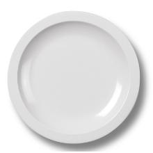 Tallerken Rosti Hamlet &Oslash;21 x 2 cm Melamin Hvid product photo