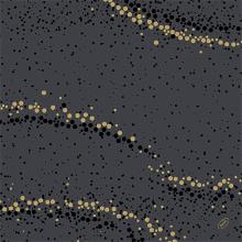 Napkin Dunisoft Airlaid 40x40 cm Golden Stardust Black product photo