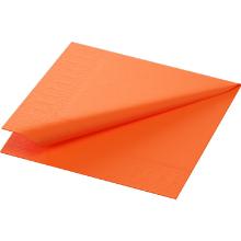 Napkin Duni 24x24 cm 3-layer Sun Orange product photo