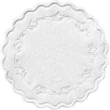 Kopunderlag &Oslash;9cm 8-lag Romance White product photo
