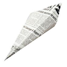 Pommes Frites Kr&auml;mmerhus W210xH295mm Paper/PE 50+15gr White/Old News product photo