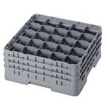 Opvaskekurv Cambro 50x50cm til Glas 25-rum Plast Gr&aring; product photo