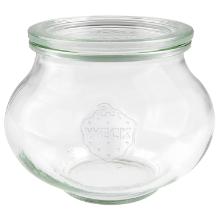 Patentglas Weck Schmuck 560ml &Oslash;11.9xH9.2cm med l&aring;g Glas product photo