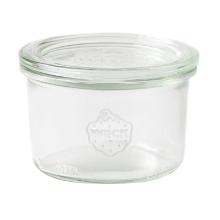 Patent glass Weck 200ml &Oslash;8.8x5.6cm without lid Glass product photo