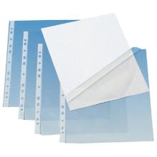 Plastlomme Q-connect klar &aring;ben top/side 0,08mm pr&aelig;get A4 PP product photo