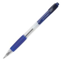 Ballpoint pen Q-connect blue w/rubber grip 0.7mm product photo