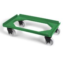 Tralle Mini Moove Standard L60xB40 cm 4 hjul ABS PP gr&oslash;n product photo