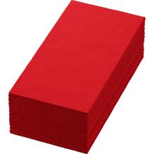 Serviet Duni 40x40cm 3-lag 1/8-fold R&oslash;d product photo