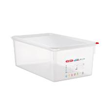 Container Araven airtight L53xW32.5xH20cm 1/1GN 27.5ltr polypropylene lid clear product photo