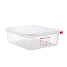 Container Araven airtight L32.5xW26.5xH10cm 1/2GN 6.5ltr polypropylene lid clear product photo