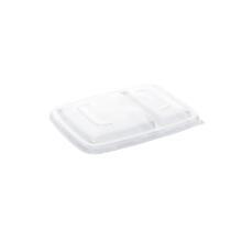 Plastic lid L230xW160mm PP Ready for salad bowls L230xW160xH15 mm bagasse product photo