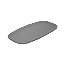 Serveringsfad Marl L30xB15.3xH1.5cm Melamin 2-farvet gr&aring; product photo