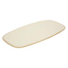 Serving dish Marl L35.5xW19xH1.5cm Melamine 2-colour Cream product photo