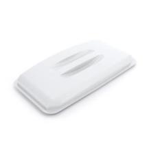 L&aring;g til 60L beholder L50xB27xH57.5cm. Plast Hvid product photo