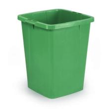 Plastbeholder 90 ltr f&oslash;devaregodkendt plast gr&oslash;n product photo