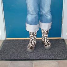 Mat Savanna L150xW90cm grey product photo